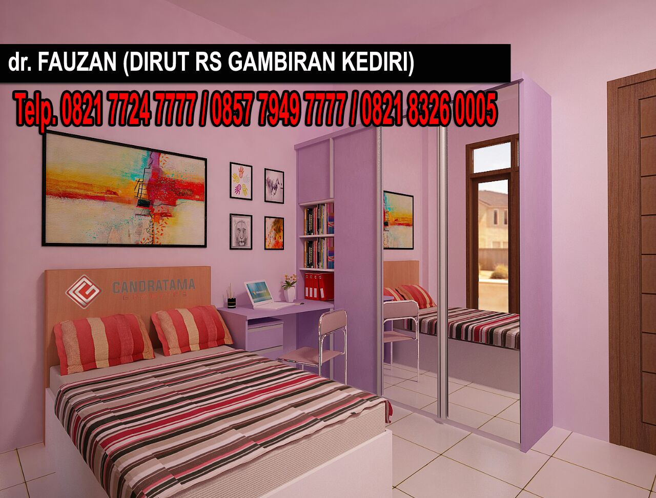 Detail Desain Kamar Ungu Nomer 43