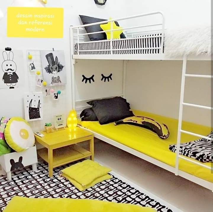 Detail Desain Kamar Warna Kuning Nomer 4