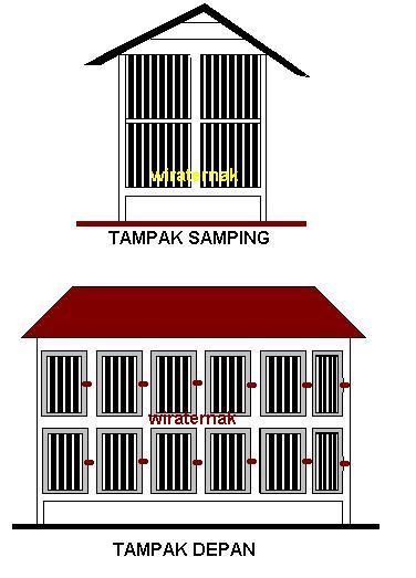 Detail Desain Kandang Ayam Nomer 11