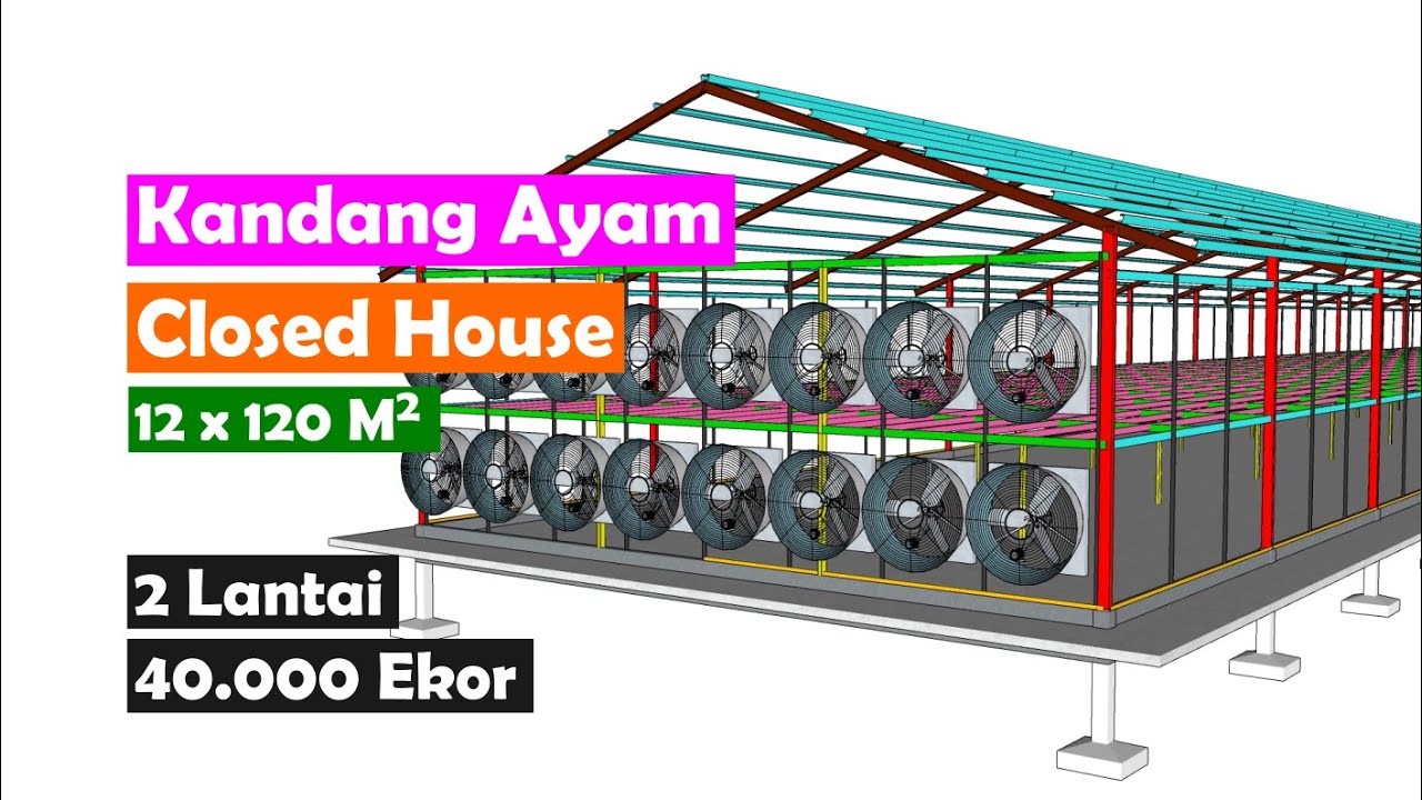 Detail Desain Kandang Ayam Nomer 29