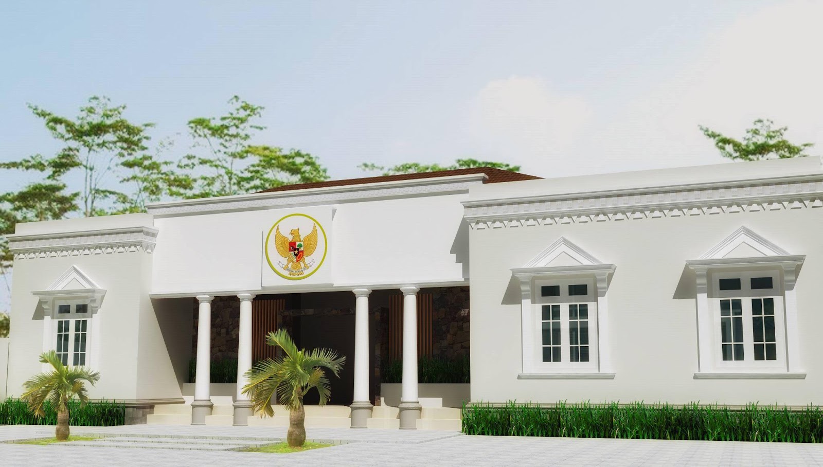 Desain Kantor Desa - KibrisPDR