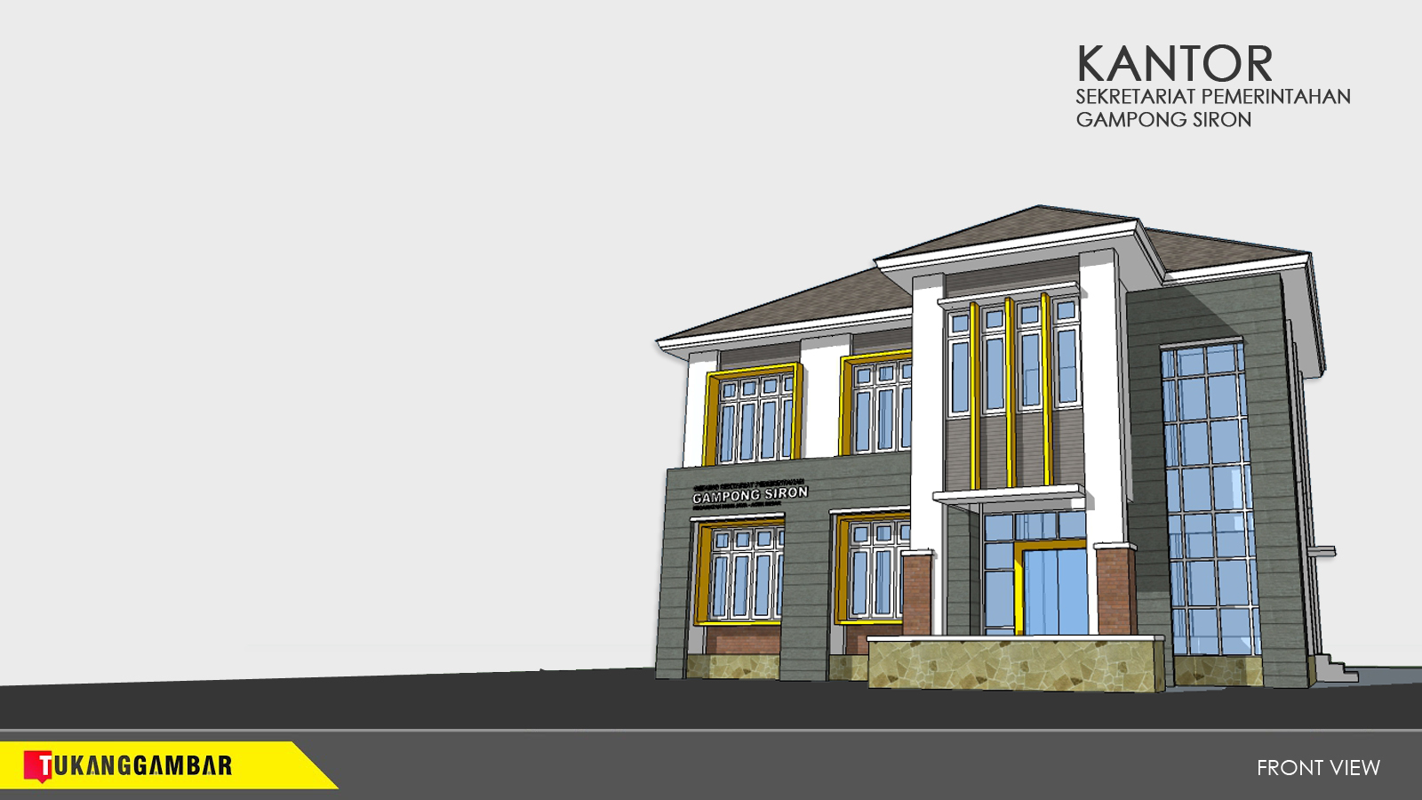 Detail Desain Kantor Desa Nomer 18