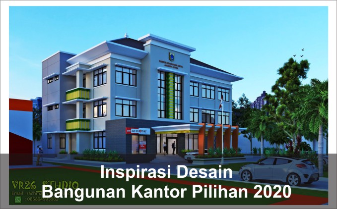 Detail Desain Kantor Tampak Depan Nomer 37