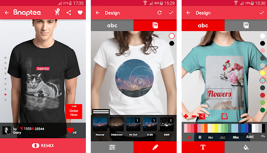 Detail Desain Kaos Android Nomer 7