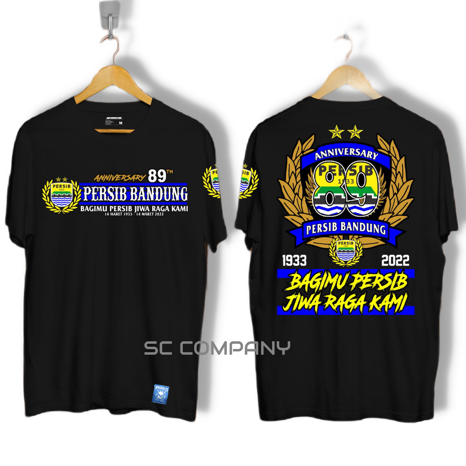 Detail Desain Kaos Anniversary Club Motor Nomer 42