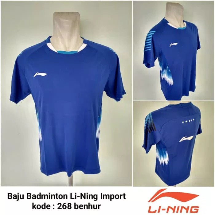 Detail Desain Kaos Badminton Li Ning Nomer 24