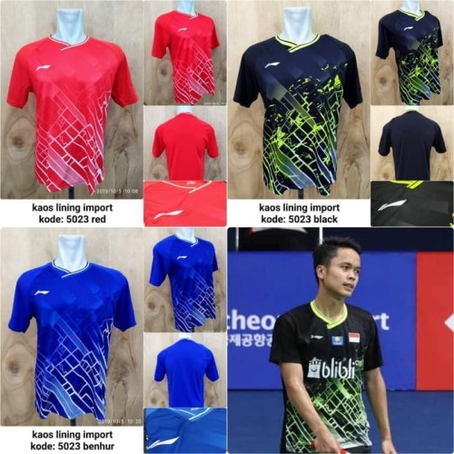 Detail Desain Kaos Badminton Li Ning Nomer 10