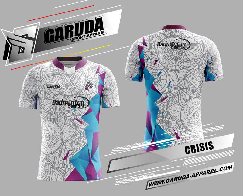 Detail Desain Kaos Badminton Printing Nomer 4