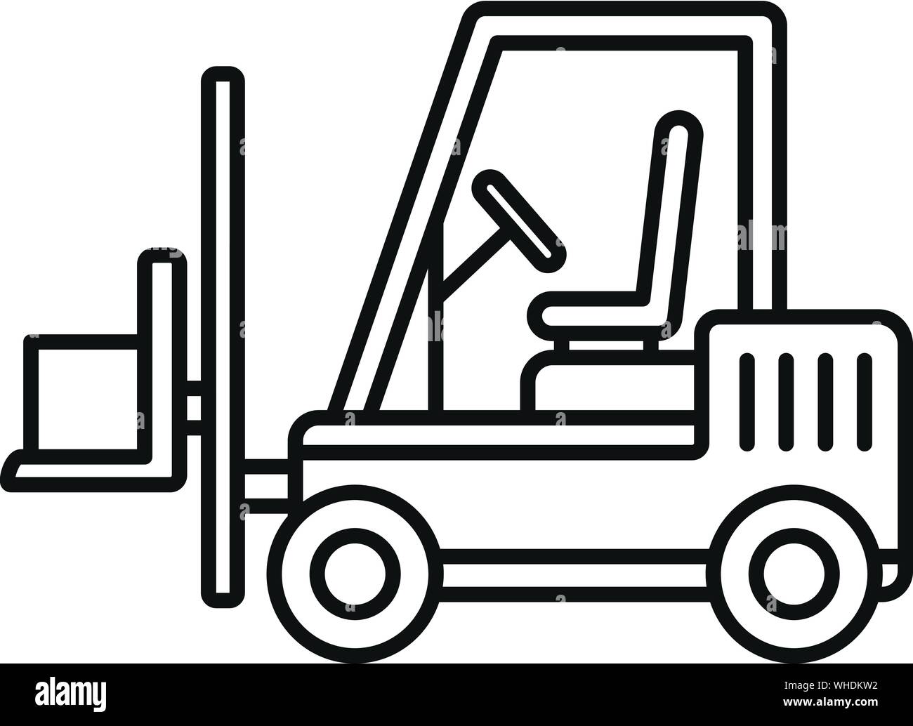 Detail Forklift Vector Nomer 24