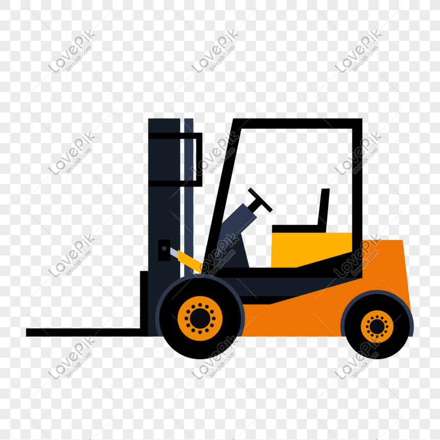 Detail Forklift Vector Nomer 6