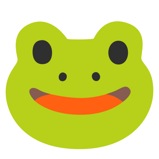 Frosch Emoji - KibrisPDR