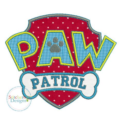 Detail Paw Patrol Logo Schablone Nomer 19