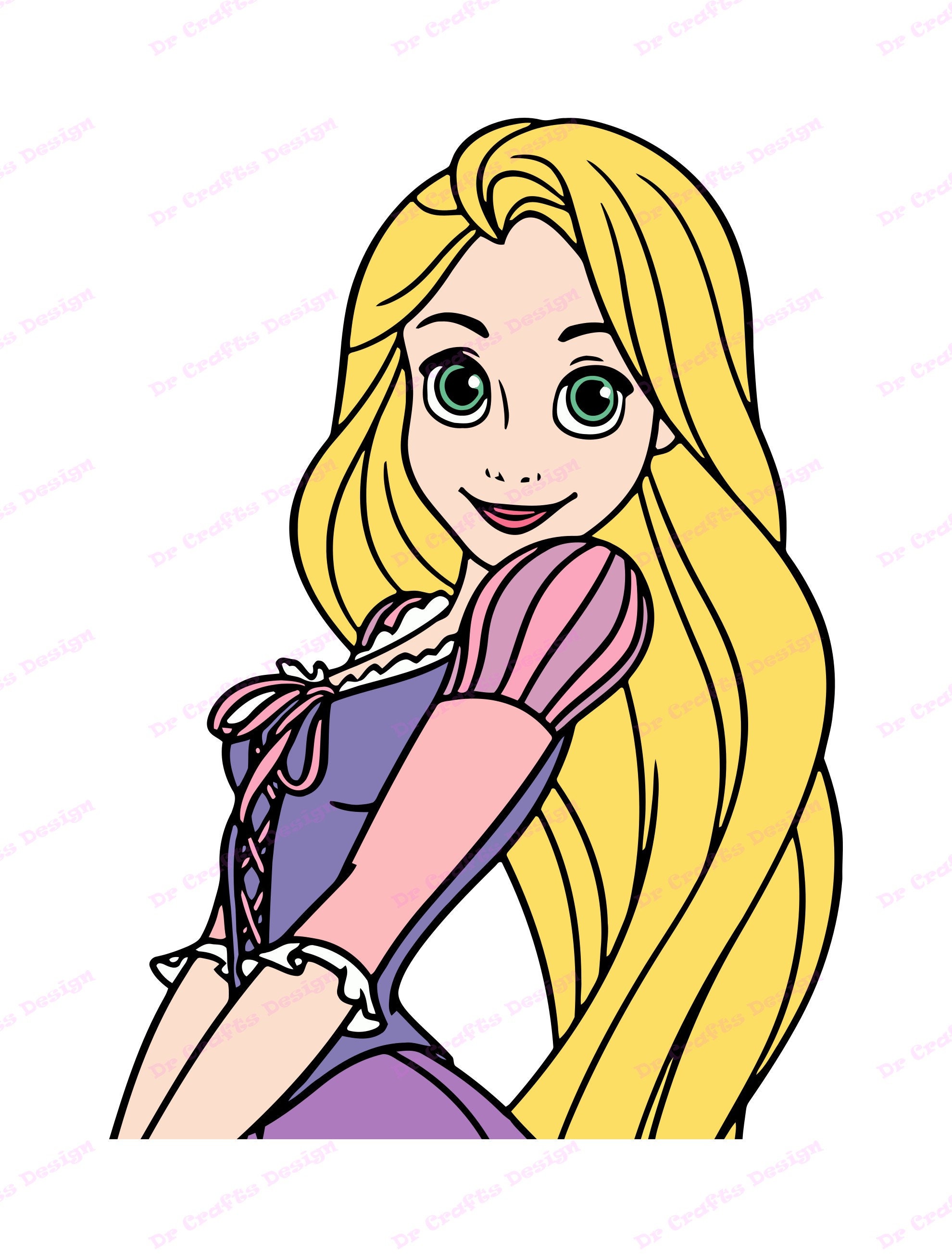 Detail Rapunzel Zeichnen Nomer 5