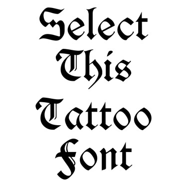 Detail Schriftart Zahlen Tattoo Nomer 7