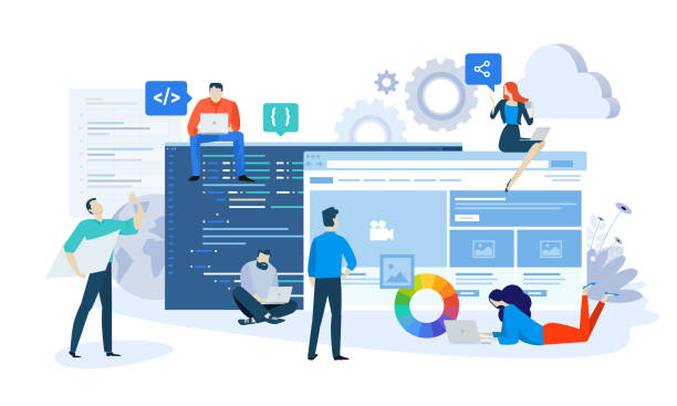 Detail Software Development Vector Nomer 13