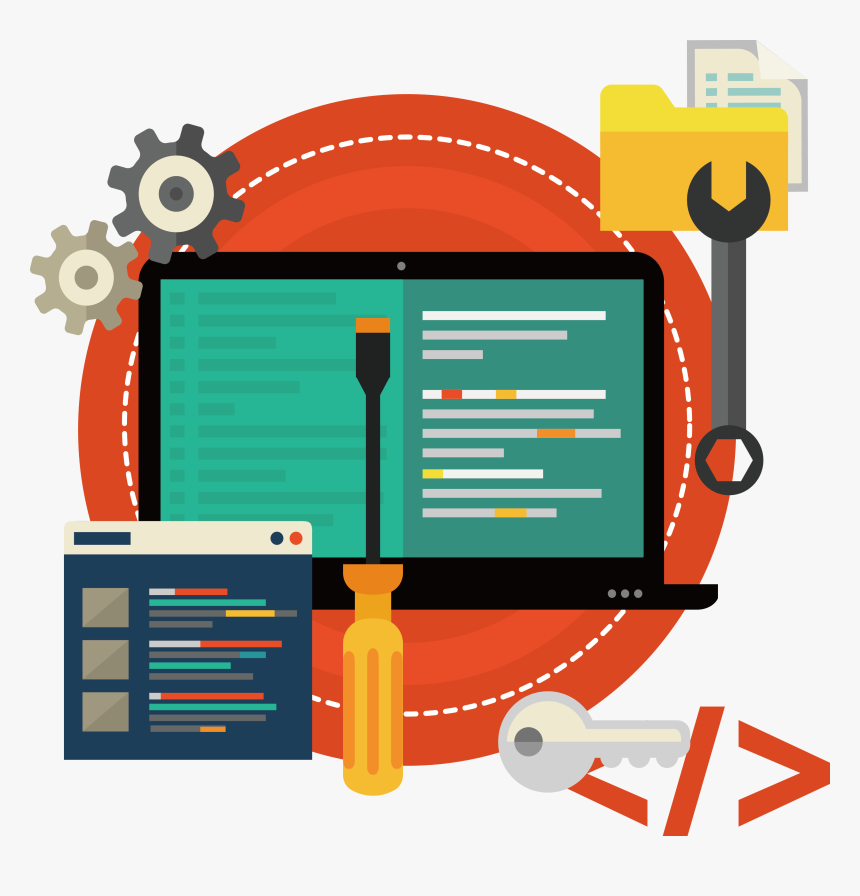 Detail Software Development Vector Nomer 2