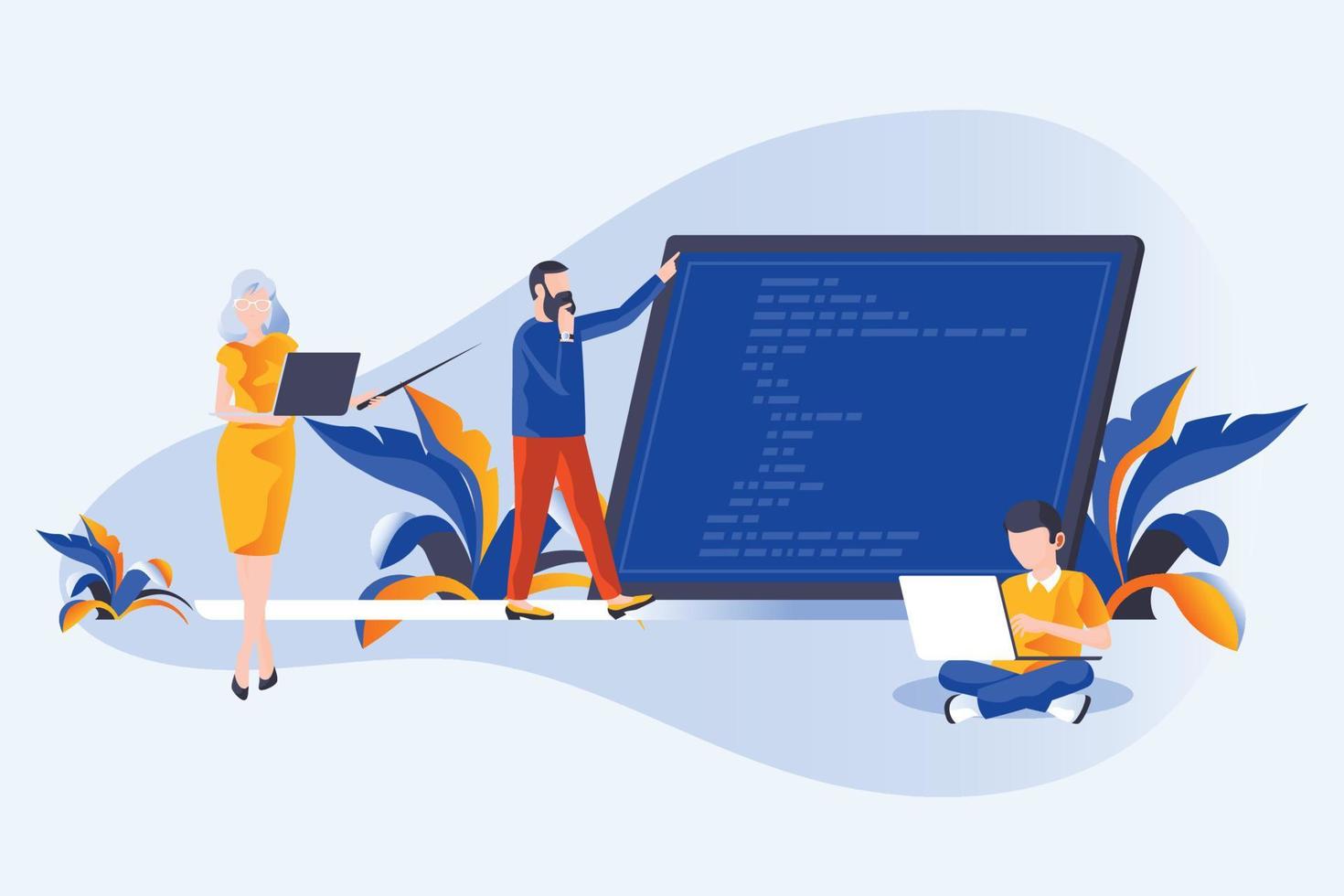 Detail Software Development Vector Nomer 20