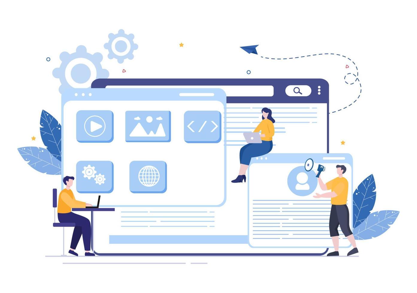 Detail Software Development Vector Nomer 6