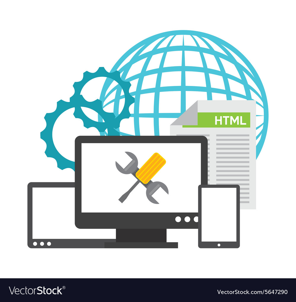 Detail Software Development Vector Nomer 7