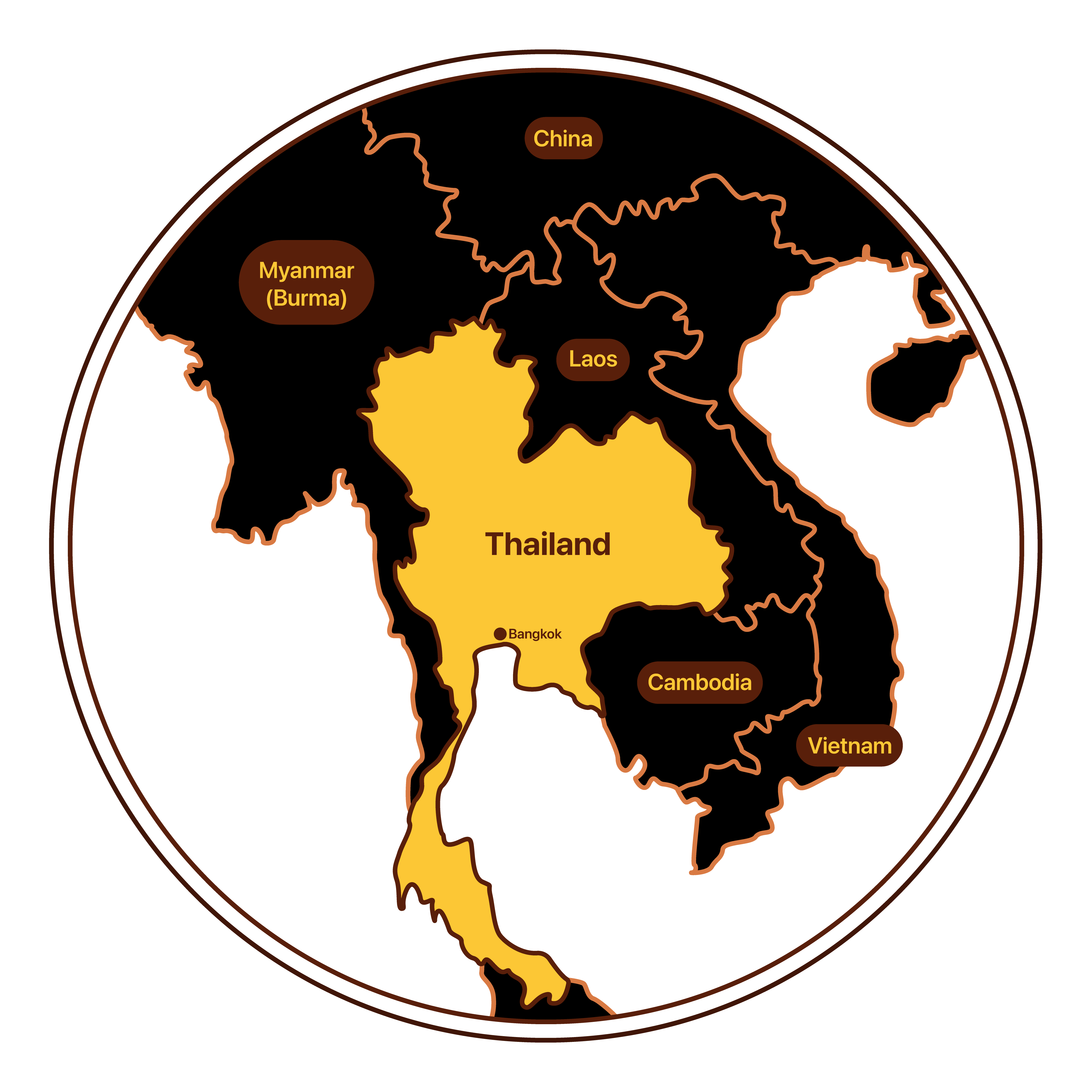 Detail Thailand Karte Welt Nomer 10