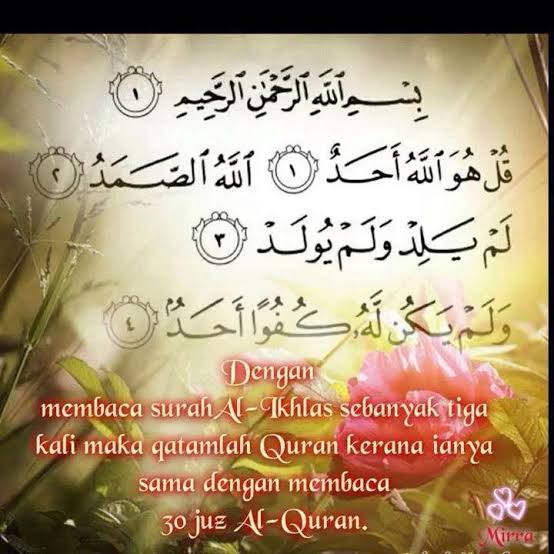 Detail Ikhlas Itu Seperti Surat Al Ikhlas Nomer 14