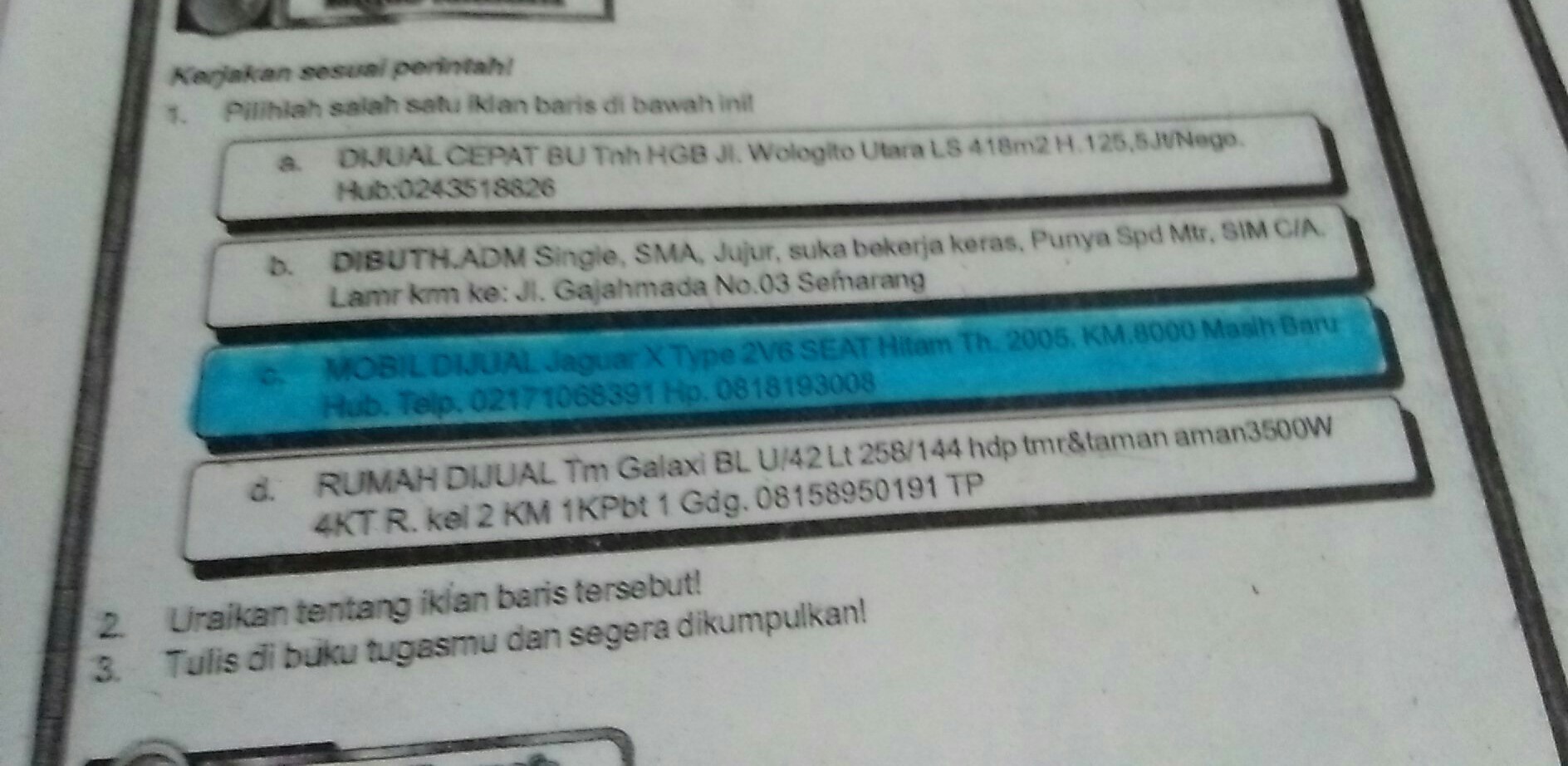 Detail Iklan Dari Huruf I Nomer 36