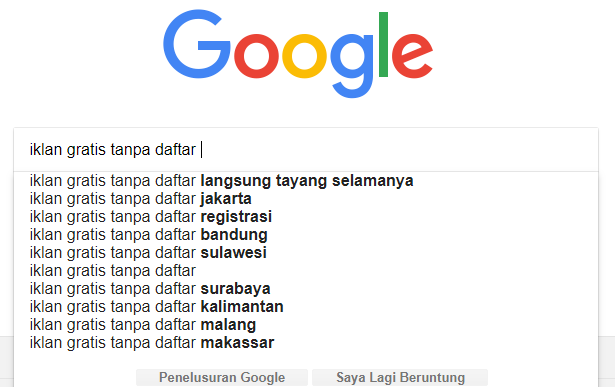 Iklan Gratis Di Google - KibrisPDR