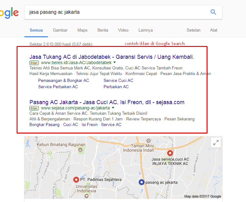 Detail Iklan Gratis Di Google Nomer 45