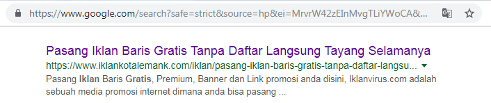 Detail Iklan Gratis Di Google Nomer 48