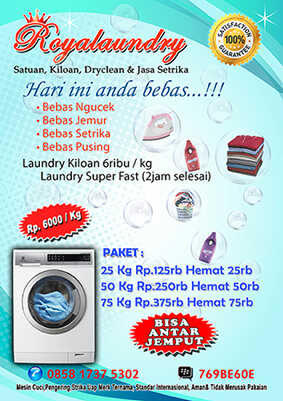 Detail Iklan Jasa Laundry Nomer 22