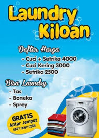 Iklan Laundry Kiloan - KibrisPDR