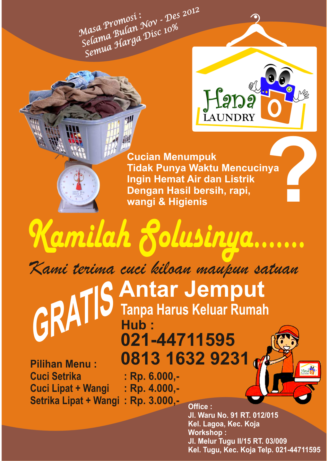 Detail Iklan Laundry Kiloan Nomer 3