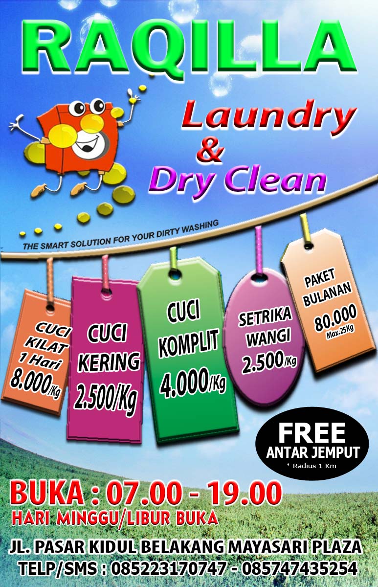 Detail Iklan Laundry Kiloan Nomer 24