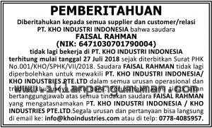 Detail Iklan Pengumuman Atau Pemberitahuan Nomer 28