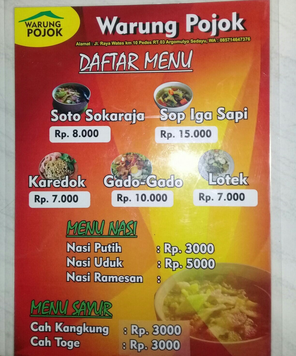 Detail Iklan Rumah Makan Nomer 8