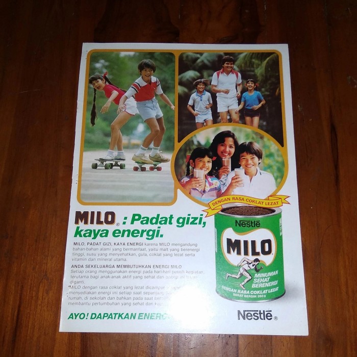 Detail Iklan Susu Milo Nomer 39