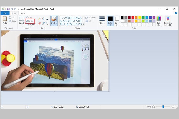 Detail Ikon Program Paint Nomer 51