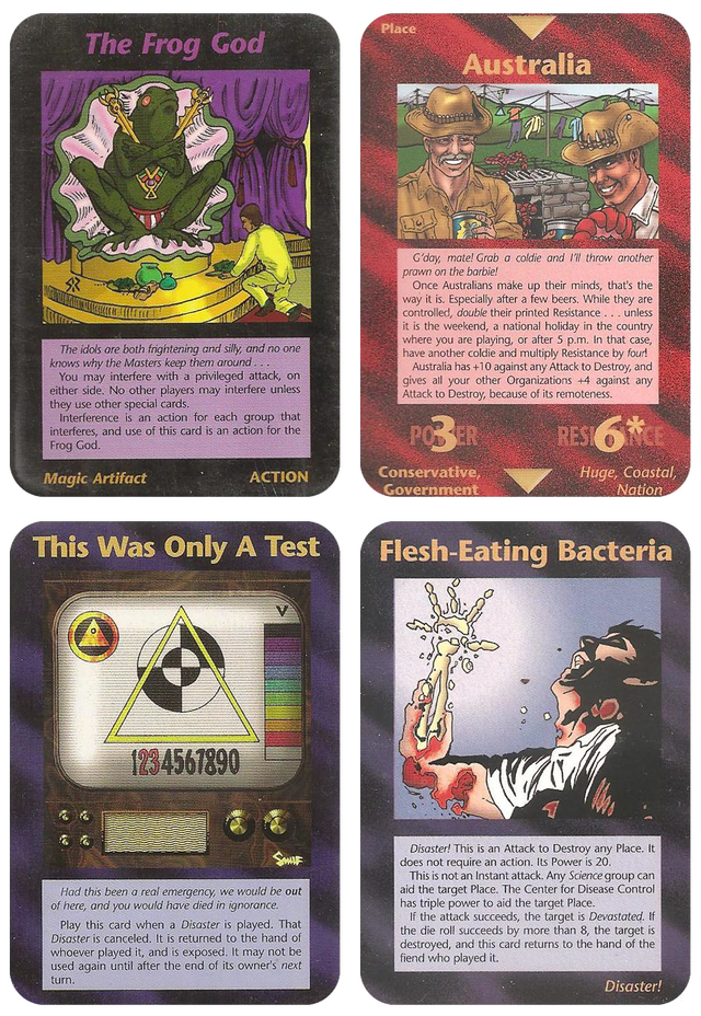 Detail Illuminati Card Game Frog God Nomer 7