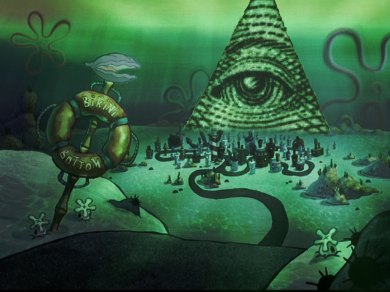 Detail Illuminati Spongebob Nomer 9