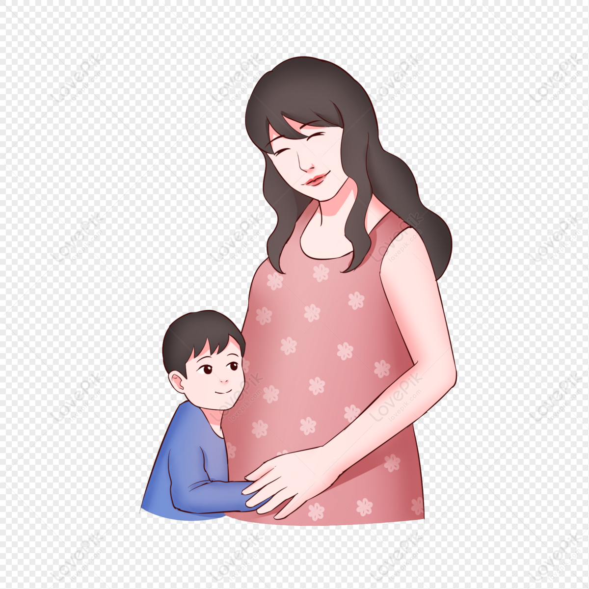 Detail Ilustrasi Ibu Dan Anak Nomer 24