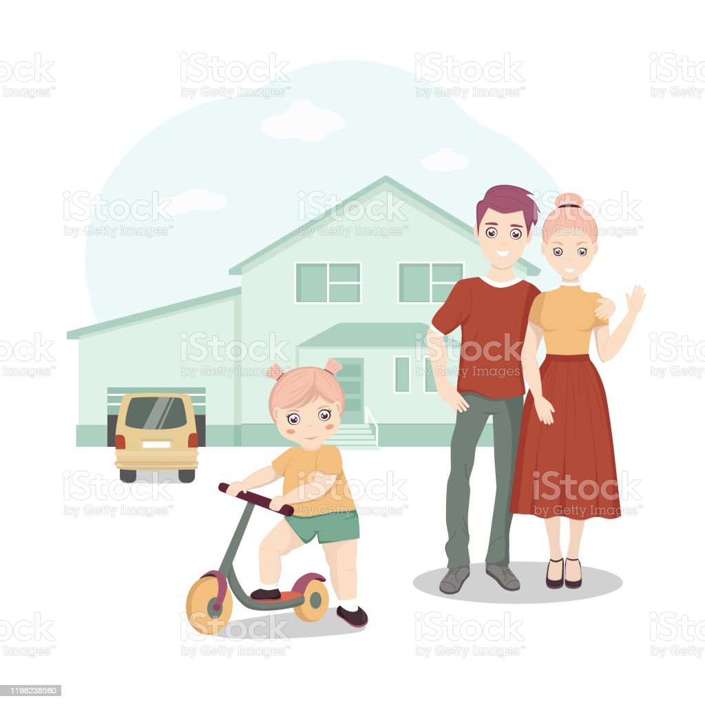 Detail Ilustrasi Keluarga Bahagia Nomer 40