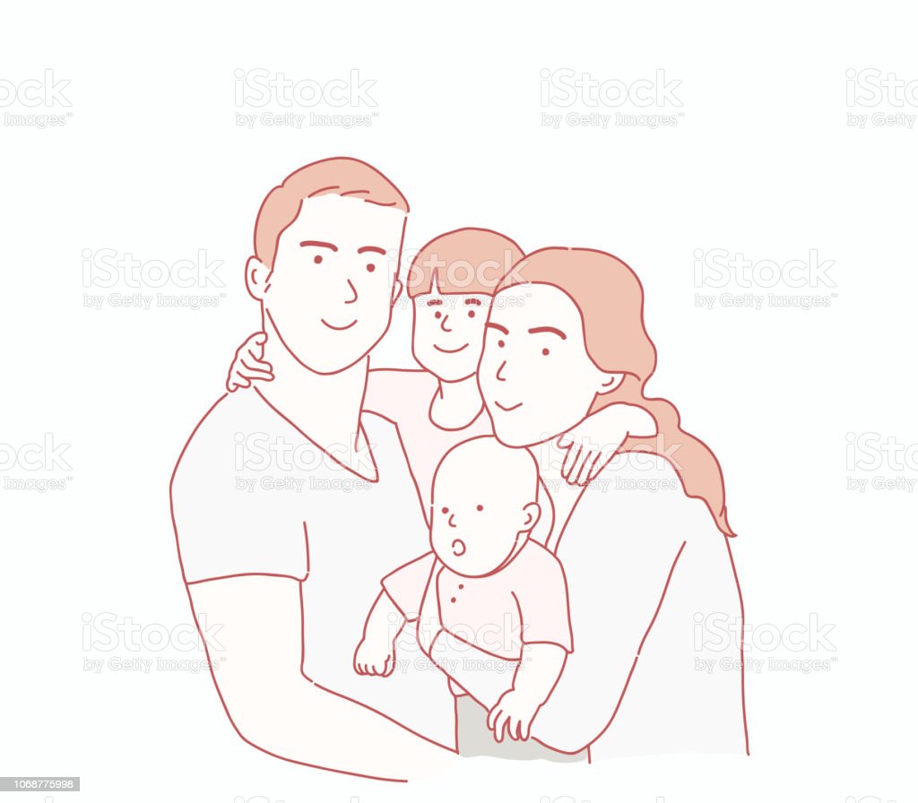 Ilustrasi Keluarga Harmonis - KibrisPDR