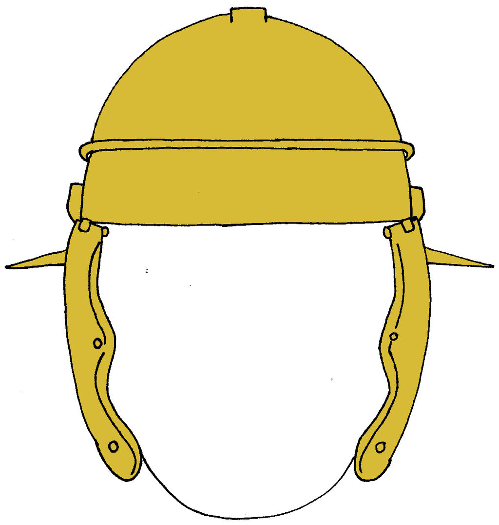 Detail Carolingian Helmet Nomer 25