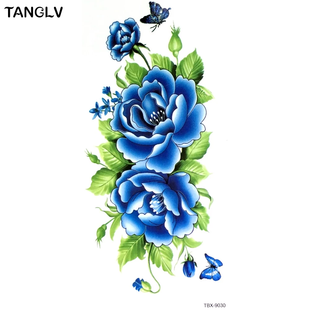 Detail China Blue Flower Nomer 10
