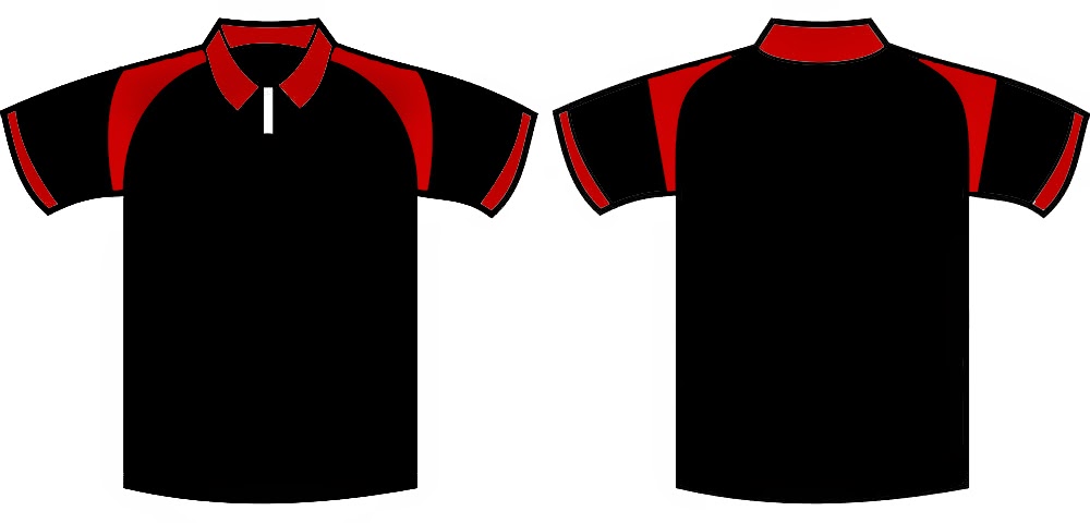 Detail Desain Kaos Berkerah Polos Depan Belakang Nomer 11