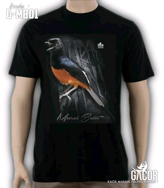 Detail Desain Kaos Burung Murai Nomer 2