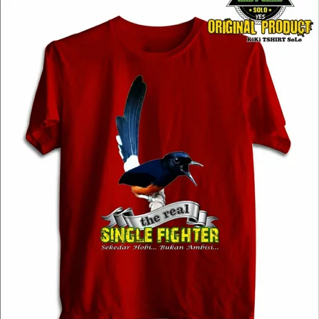 Detail Desain Kaos Burung Murai Nomer 23