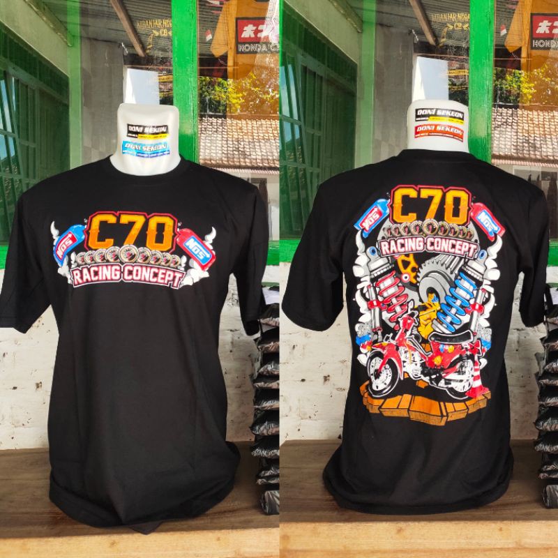 Detail Desain Kaos C70 Racing Nomer 11