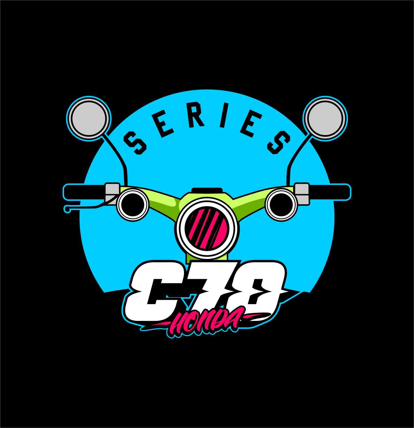 Detail Desain Kaos C70 Racing Nomer 43