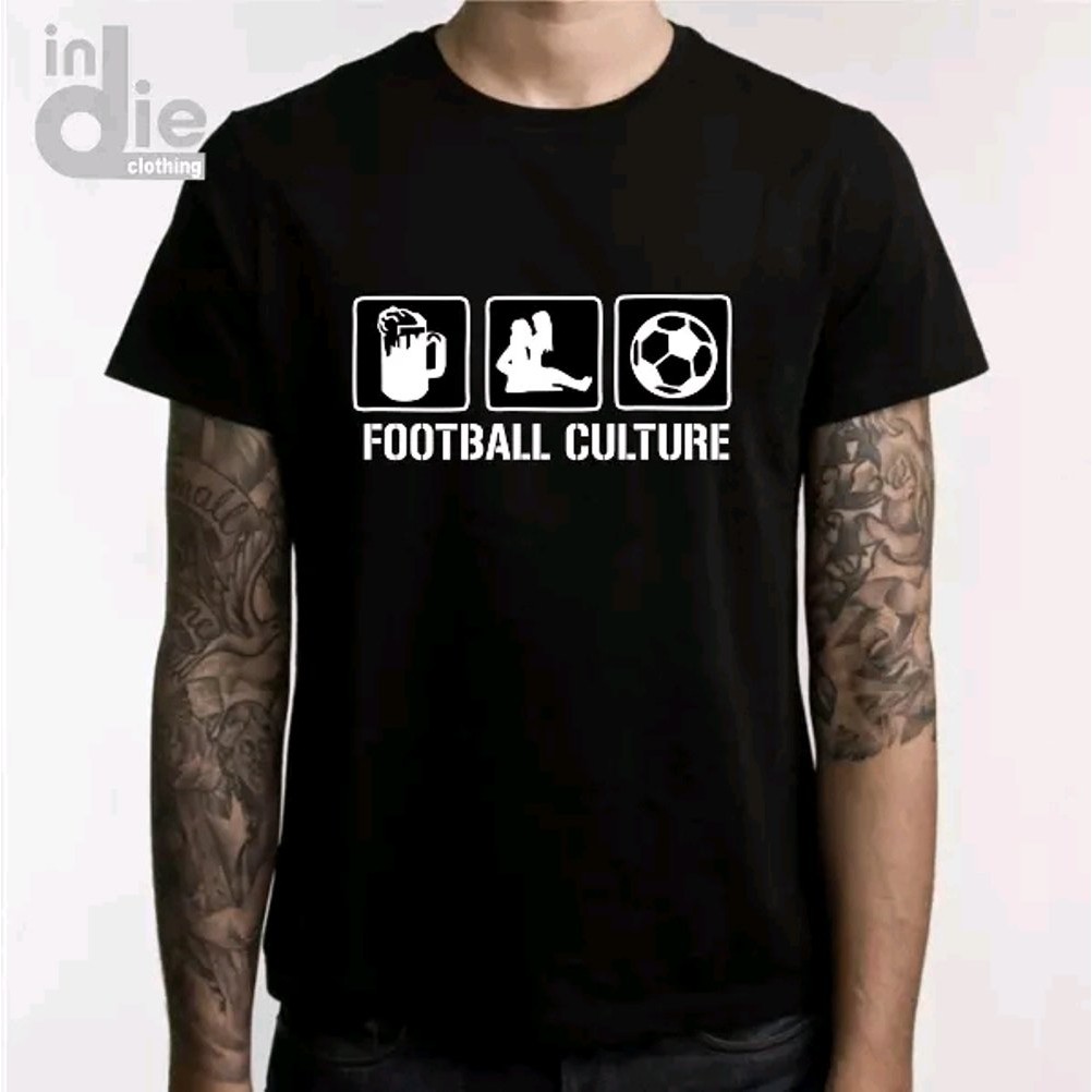 Detail Desain Kaos Casual Football Nomer 42